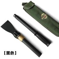 昌林1531工兵铲子镐户外多功能折叠小洋镐锄头野营铁镐铁锹钓鱼铲 黑色
