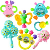 婴儿玩具3-6-12个月新生儿软胶 早教幼儿手摇铃牙胶0-1岁宝宝益智 [情怀七件套]