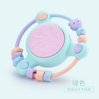 宝宝玩具新生6月以上幼儿男孩女孩8个月5-7-9-10-1岁一岁六七八九 串珠鼓(绿色)
