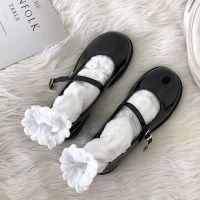 小CK玛丽珍单鞋女2020年新款夏季学生百搭JK平底复古英伦风小皮鞋 黑色[漆皮] 35