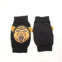 宝宝儿童护膝盖夏季薄款护肘学步防摔夏天小孩婴儿爬行走路男女童 小老虎一副 建议细腿0-2岁 均码建议0-6岁