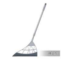 韩国黑科技硅胶魔术扫把日本扫水地刮家用刮水拖地两用拖把神器软 绅士灰(可伸缩)