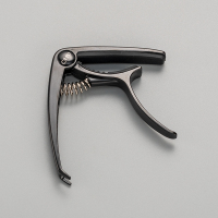 DOP变调夹 民谣电木吉他尤克里里通用金属调音器变音夹子乐器配件 升级加厚锌合金[睿智黑+刻字]