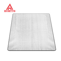 帐篷防潮垫野餐垫加厚隔潮家用铺地户外睡垫3人-4人铝膜露营地垫 银白色2米*2米