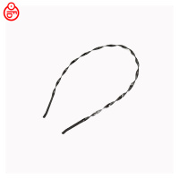 头颅头箍发箍男士女围梳发围压发神器亚发圈发ku拢头发的拢子发苦 麻花款铁箍