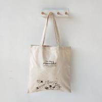 新款帆布包可爱卡通姆明一族MOOMIN河马学生手提单肩环保购物袋女 姆明一族(老款)