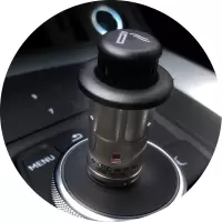 适用于奥迪全系A4L A6L Q5L A3 Q2Q3车载点烟器插头 点烟器装饰盖 17-21款奥迪点烟器
