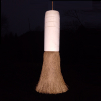 天然木柄棕榈刷子洗锅神器厨房清洁锅碟碗不沾油锅刷椰棕非洗碗布 升级4.0木柄洗锅刷1支(掌柜推荐)