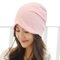 睡帽舒适遮眼防风月子帽春秋产后产妇帽子女夏季薄款保暖产妇用品 (可遮眼睡眠)粉红色 舒适面料(送隔音耳塞+运费险)