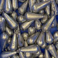 特价水滴型带环铅坠海竿抛竿钓鱼坠 水滴10克（1个试用装）