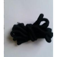 韩国宝宝皮筋小号发圈儿童发绳不伤发头绳女童扎头发彩色婴儿饰品 黑色特大号50个