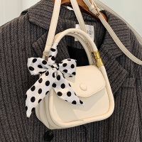 小包包女2021新款潮质感高级感原创小众夏天季学生迷你手提斜挎包 白色