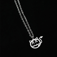小鬼王琳凯同款小恶魔项链男士潮牌百搭ins冷淡风嘻哈吊坠女配饰 小恶魔项链(十字链)