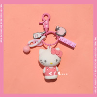 可爱韩国卡通月桂狗钥匙扣凯蒂猫kt钥匙链情侣包包挂件小礼物挂饰 kt猫