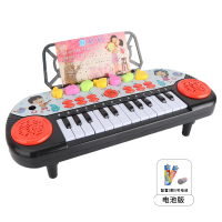 婴幼儿童1一岁2女宝宝音乐早教玩具3到4至5男孩女孩多功能益智力0 多功能电子琴(电池配置)红色