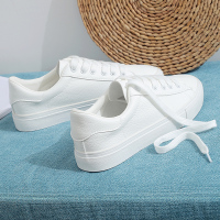 原创小白鞋女2021年新款春季女鞋韩版百搭基础学生休闲帆布板鞋子 白色 纯洁白 35 15天无理由退换货