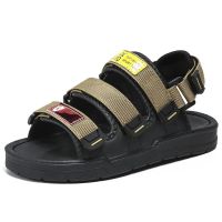 皮卡丘男童凉鞋2021新款夏季儿童防滑软底学生凉鞋防臭中大童男孩 299棕色 36 码-内长22.5cm