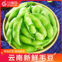 云南新鲜毛豆10斤农家带壳生毛豆角现摘青大豆当季蔬菜整箱5 2斤