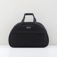 短途手提旅行包大容量防水可折叠行李包男轻便出差旅行袋待产包女 黑色 小