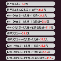 楞严咒经书抄经本楞严经手抄本经文成人临摹硬笔佛经字帖结缘复古 楞严咒6本 16K
