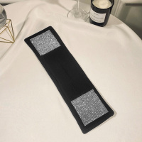 懒人魔术盘发器蝴蝶结丸子头神器2021年新款发插水钻扭扭夹发饰 黑色带钻方形