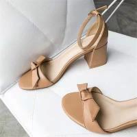 大叔家亏本清仓特价不退不换夏季凉鞋单鞋百搭时尚女鞋显瘦潮 图片色WS8L99639-3 35 小瑕疵不退换