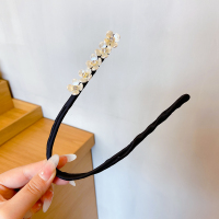 精致发饰扭扭夹丸子头盘发神器蓬松后脑勺女头饰懒人超仙珍珠发圈 2#陌上花开