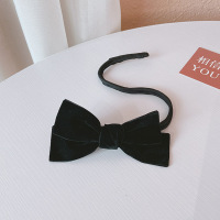 懒人魔术扭扭夹丸子头旋转发带发夹盘发器蝴蝶结盘发神器头饰发饰 C543-1黑色