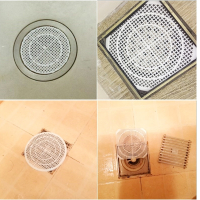 户外垃圾商用洗澡间下水道防蟑螂过滤网浴室家庭毛发通用地漏盖 默认颜色分类