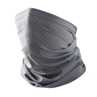 户外防晒脖套冰丝全防紫外线头巾夏季男魔术面巾骑行面罩遮脸薄款 深灰色
