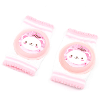 宝宝护膝防摔夏季薄款婴儿学步爬行膝盖护垫小孩护肘儿童护腿神器 卡其色 建议0-4岁(腿围约15-28CM)