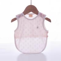 婴儿连腿圆肚兜新生儿春夏薄款兜兜男女宝宝睡觉护肚脐护肚围连脚 粉圆肚兜1件装 59cm