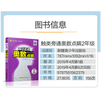 2020版 神龙教育 触类旁通 奥数点睛 2二年级 上下册通用 小学奥数 数学奥林匹克竞赛试题 新疆青少年出版社
