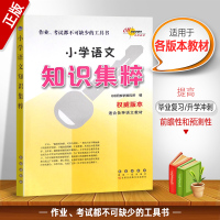 68所名校小学语文知识集粹 权威版本适合各种语文教材小学语文知识集萃清单集锦升学夺冠知识大集结基础知识手册资料包大全通用