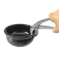 韩国石锅夹子铁板夹砂锅夹铁锅夹子煲仔钳子防烫披萨烤盘夹子 [高品质石锅夹]