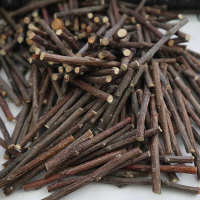 苹果树枝苹果枝磨牙枝磨牙咬木兔子龙猫天竺豚鼠荷兰猪磨牙棒 苹果枝100g