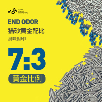 AOA缘多宝7L活性炭混合猫砂豆腐矿土膨润土原味豆腐猫砂除臭无尘 淡奶香味2.73KG