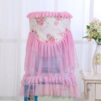 特价创意韩式布艺蕾丝防尘罩饮水机套桶罩 粉花语饮水机罩 规格1