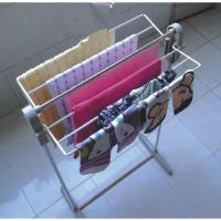 便捷移动迷你晾衣架 不锈钢多功能可折叠落地晒衣架 毛巾架 落地晾衣架50*27*78