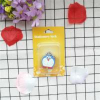 挂锁家用防盗锁柜子锁防水防锈防雨门锁卡通可爱学生宿舍小挂锁 叮当猫