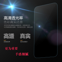 华为高清钢化膜原装保护膜防爆手机硬膜玻璃膜前后膜 1张钢化膜+小礼品