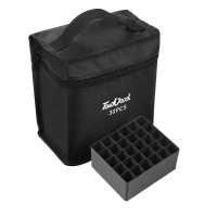 touchcool马克笔套装专用收纳笔袋168/204/262色收纳袋底座多功能油性马克笔整理收纳袋 [笔袋]30色