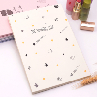 可爱镜子宿舍化妆镜 折叠梳妆镜书桌面学生便携台式公主镜 黄底流星