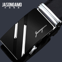 皮带男士自动扣裤带商务青年休闲中年韩版学生男式潮男裤腰带 G361 105cm