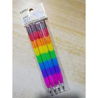 免削自动铅笔芯下蛋笔拼接小学生积木笔可爱儿童活动铅导弹笔替芯 1袋 共 4 支笔