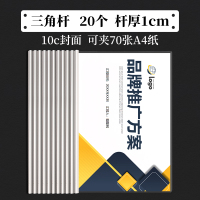 30个加厚a4抽杆文件夹透明插页办公资料夹档案大容量抽杆夹简历报告学生试卷夹收纳袋拉杆夹书夹子塑料抽拉干 普通款20个装
