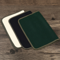 抄经精致羊毛画毡.书画毛毡垫子包边画毡子书法国画毡子 抄经写毛笔字垫的毛毡子 画毡毯子 学生画毡毯子清仓 白色28*40