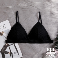 抹胸式文胸内衣裹胸学生少女生高中生初中防走光超薄薄款夏季夏天 黑色【A13款】 均码70-125斤