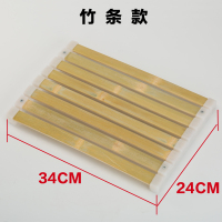 夏天服装厂员工竹条坐垫椅垫木框座垫学生板凳夏季透气屁股垫凉垫 竹条款 看图有尺寸