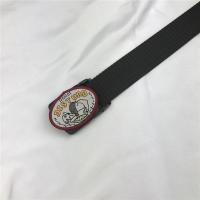 ulzzang卡通史努比童趣学生帆布尼龙腰带可爱男女通用皮带ins 黑色(1)